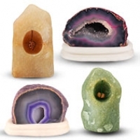 Gemstone Rocks Cluster Geode