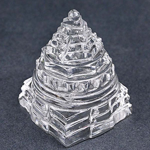 Sphatik Shree Yantra - 96 gms - II
