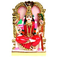Tripur Sundari Devi Marble Idol