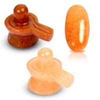 Red Orange Jade Lingam