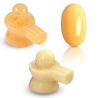 Yellow Jade Shivaling
